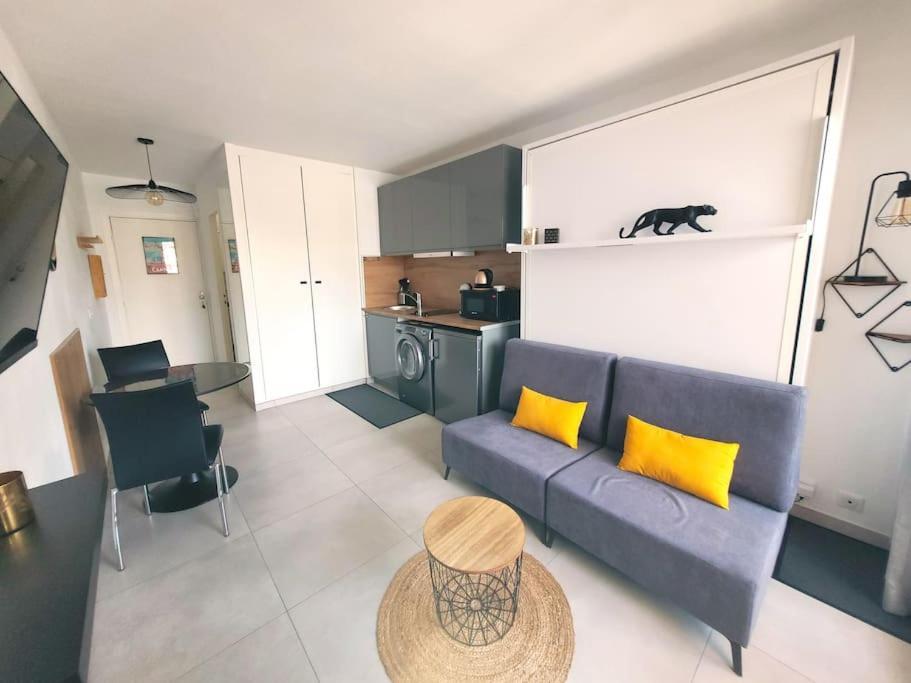 Ginkgo Studio - Piscine, Proche De La Mer, Golf, Wifi Mandelieu Exteriér fotografie