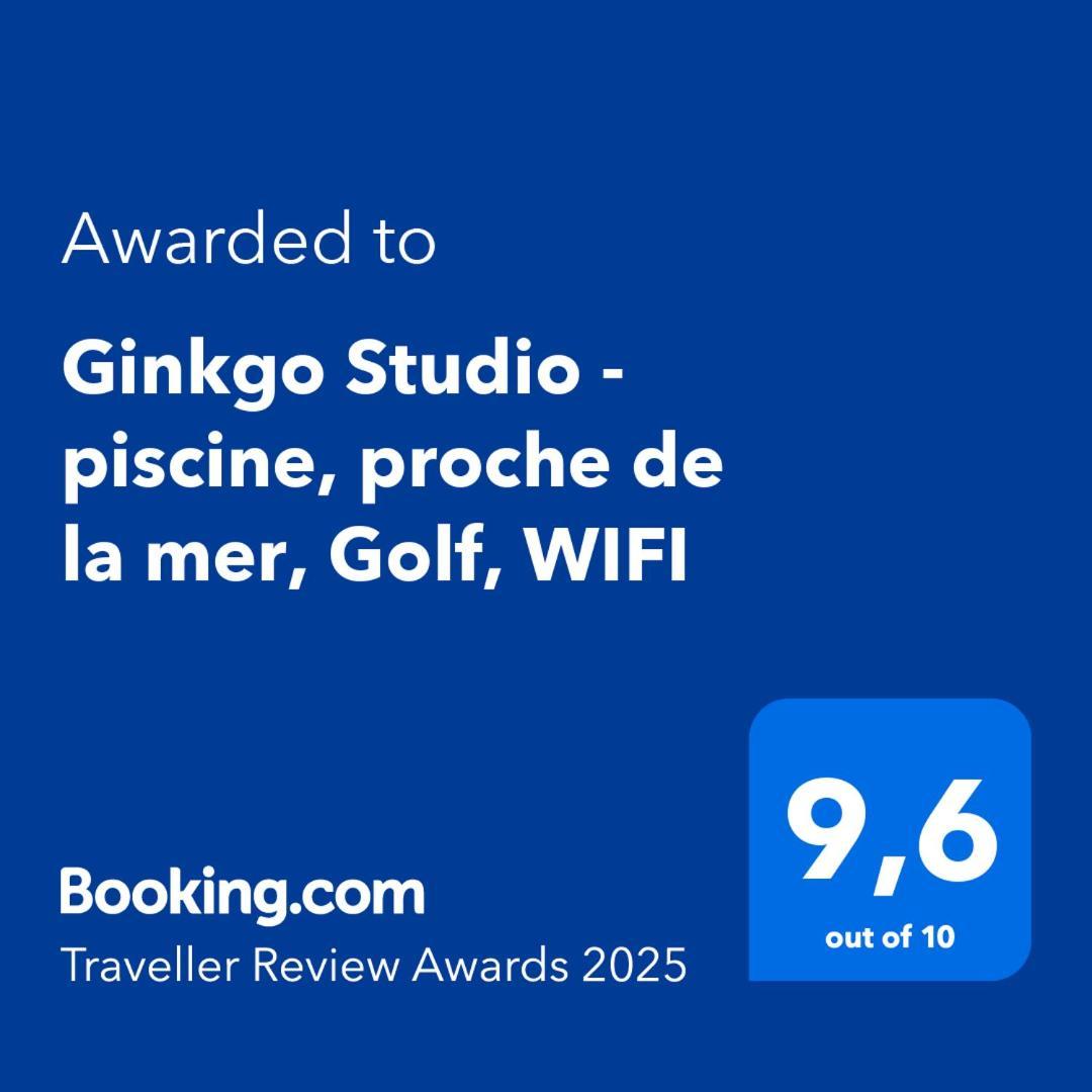 Ginkgo Studio - Piscine, Proche De La Mer, Golf, Wifi Mandelieu Exteriér fotografie